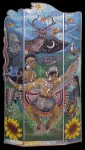 Native American Archway 1  Glass Tile Mosaic Mural &#38;nbsp;&#38;nbsp;&#38;nbsp; Cado Indians &#38;nbsp;&#38;nbsp;&#38;nbsp; 2003 &#38;nbsp;&#38;nbsp;&#38;nbsp; 5&#38;#39; x 8&#38;#39;