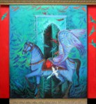 Silent Journey  2018 &#38;nbsp;&#38;nbsp;&#38;nbsp; 30&#34; x 30&#34; &#38;nbsp;&#38;nbsp;&#38;nbsp; Acrylic
