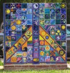 Voice of Peace through the Eye of Young Artists 2  Ceramic Tiles &#38;nbsp;&#38;nbsp;&#38;nbsp; 2004-08 &#38;nbsp;&#38;nbsp;&#38;nbsp; 6&#38;#39; x 6&#38;#39;